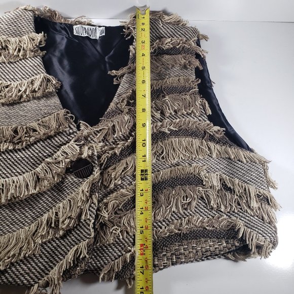 Designer Silverado New Mexico Shag Vest - Picture 7 of 8